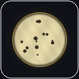 Moon phase illustration for Purnima