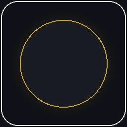Moon phase illustration for Amavasya
